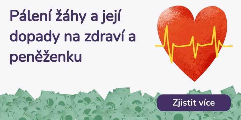 Pálení žáhy a její dopady na zdraví a peněženku
