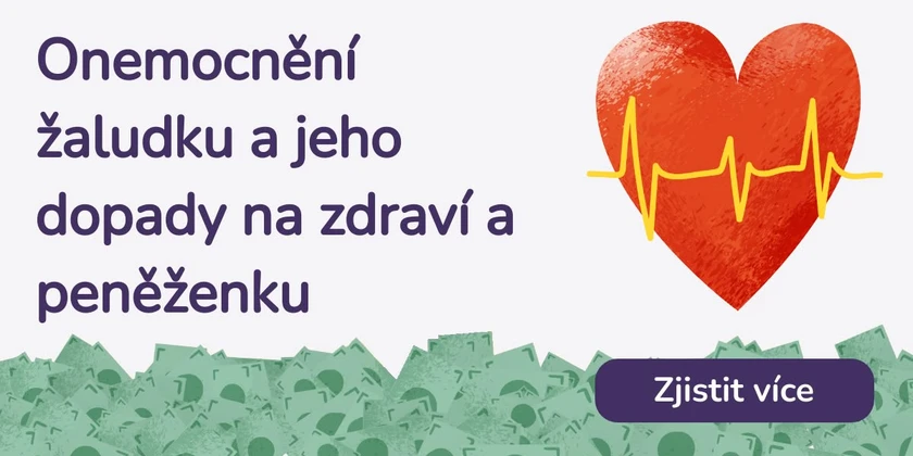Onemocnění žaludku a jeho dopady na zdraví a peněženku