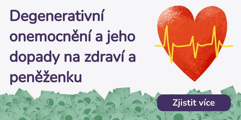Degenerativní onemocnění a jeho dopady na zdraví a peněženku