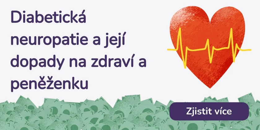 Diabetická neuropatie a její dopady na zdraví a peněženku