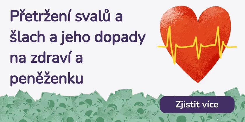 Přetržení svalů a šlach a jeho dopady na zdraví a peněženku