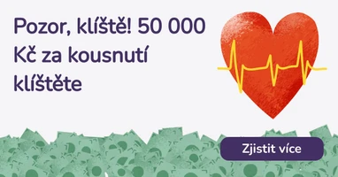 Pozor, klíště! 50 000 Kč za kousnutí klíštěte